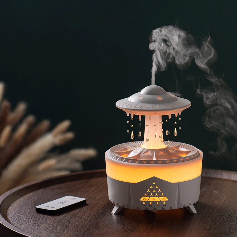Rain Cloud Aroma Diffuser – Voor Rust, Geur & Sfeer in Huis