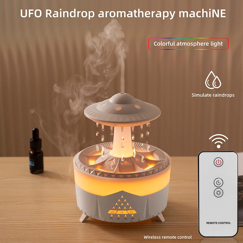 Rain Cloud Aroma Diffuser – Voor Rust, Geur & Sfeer in Huis