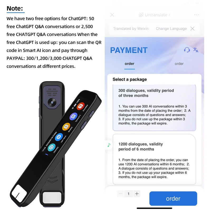 AI Smart Pen – Met Ingebouwde ChatGPT Assistent