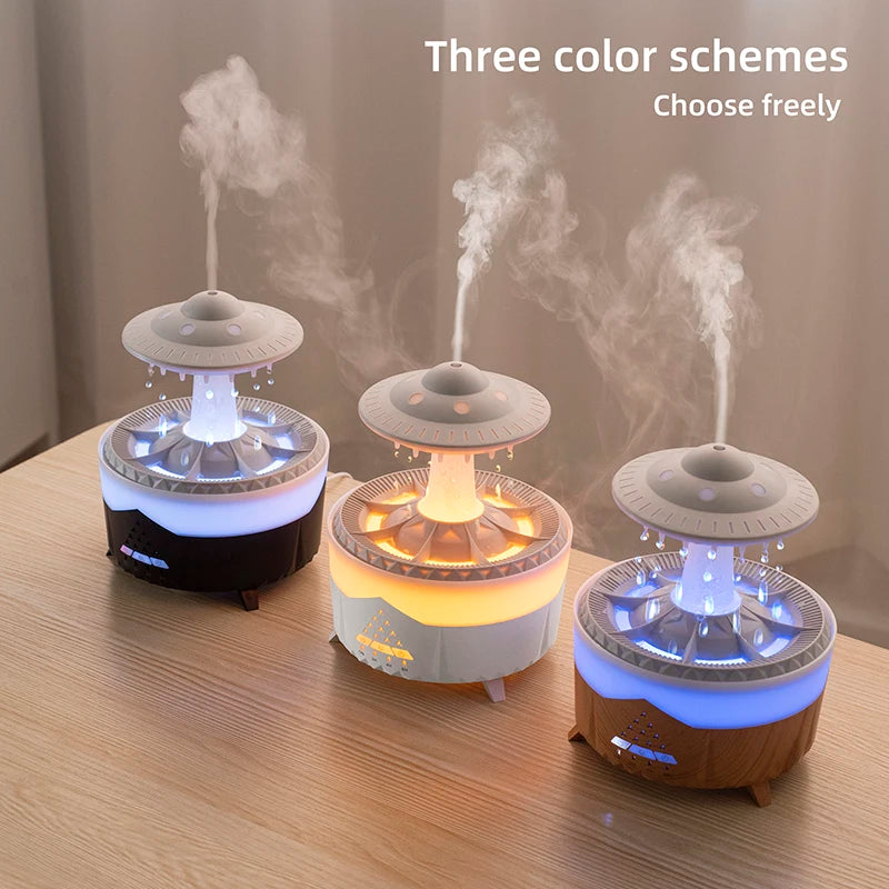 Rain Cloud Aroma Diffuser – Voor Rust, Geur & Sfeer in Huis