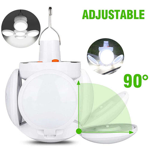 Bulby™ Opvouwbare 2 in 1 Solar Lamp